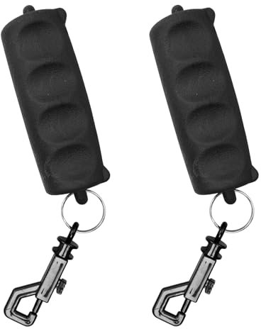 longbowmaker 2 Stück Pfeilzieher Bogenschießen rutschfest Pfeilzieher für einfaches Pfeilziehen und Handschutz mit Ergonomisches Griffs (schwarz)