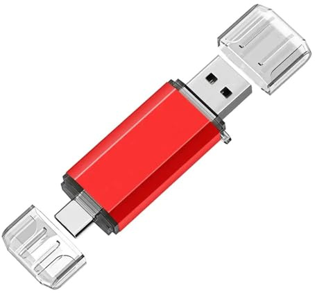 Yaxiny Memoria USB C, unidad flash USB C de 128 GB, unidad USB 3.0 de alta velocidad tipo C Dual OTG Pen Drive para TV, coche, smartphones, PC, portátil, Chromebook, MacBook Pro
