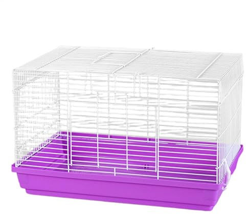 Chinchilla-Käfig, Hamsterhaus, großes Frettchen für das Rennhaus, Zubehör für Haustiere, belüftet mit abnehmbarem Boden für den Einsatz im Innenbereich
