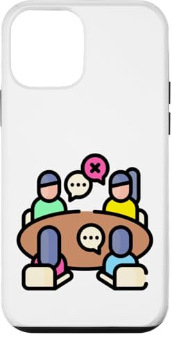 Meeting in The Conference Room Boardroom Meeting Office Case for iPhone 12 mini