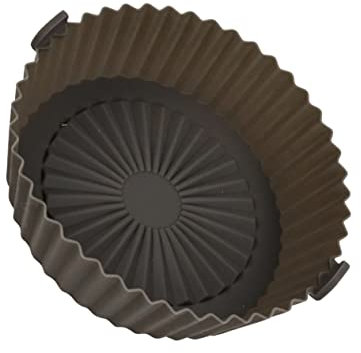 Tofficu Silikon-einlage Für Heißluftfritteusen Antihaftbeschichtetes Backen-pad Für Küche Ölfeste Schalen Wiederverwendbar Für Backschalen Und Frittieren