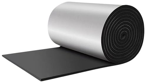Camping Mat, Vapour Barrier Thermal Insulation Aluminium Foil Membrane Radiator Reflective Insulating Foil Sound Absorption,5mm Thick(1mx3m)