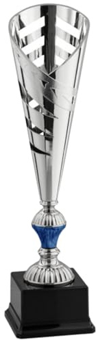 Hole Gadget Coppa Trofeo Personalizzabile 41, 40, 39 cm Singolo o Tris per Tutti Gli Sport, Calcio, Calcettto, Tennis, Basket, Padel, Fantacalcio, Concorsi, Premiazioni cod 12.911