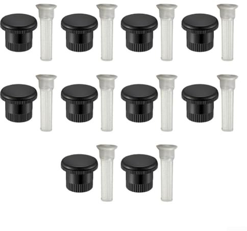 MKTOLHUS Tappo ugello per irrigatore compatibile con teste spray Hunter, copertura in plastica ABS con schermo filtro integrato per sistemi di irrigazione da giardino, resistente, per una facile