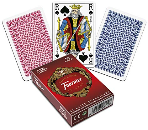 Fournier F28519 - Jeu de 54 Cartes (Coloris Aleatoire)