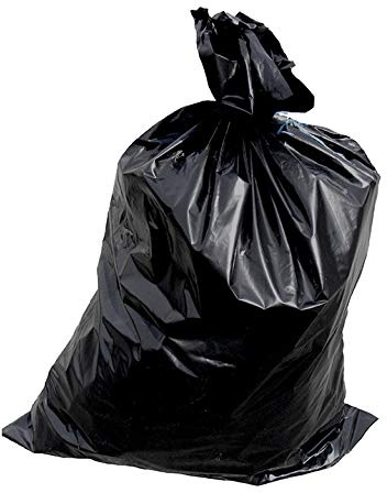 100 Sacchi Immondizia cm.70x110 - Colore Nero, Resistente, Made in Italy