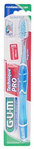( 2367 ) FARMAC-ZABBAN GUM Spazzolino Denti Technique Pro Setole Medie, Modelo e Colore Assortito