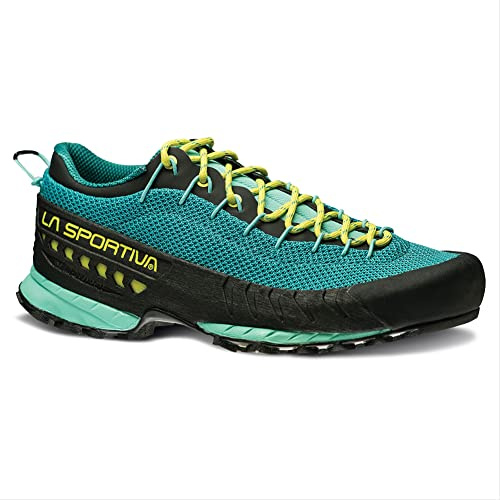 La Sportiva Womens TX3 Approach Shoe, Emerald/Mint, 38.5 M EU/7.5 B(M) US