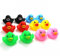 Novelty Place Flotar y Pitar Patito de Goma Juguete para Bañera Baño del Bebé Pato de Goma para Niños Colores Variados (12 Unidades)