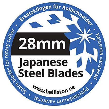 10 X Ersatzklingen 28mm für Rollschneider von Olfa, Fiskars, Dremel, Dafa, Martelli, TrueCut etc. (10 Stück)