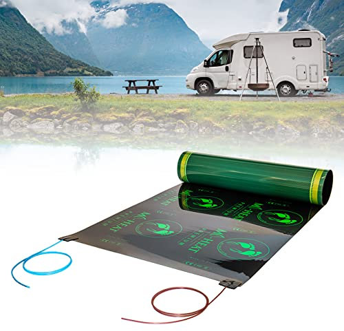 130W/m² 0,5x2,25m Riscaldamento a Pavimento per Camper + termostato Ambiente
