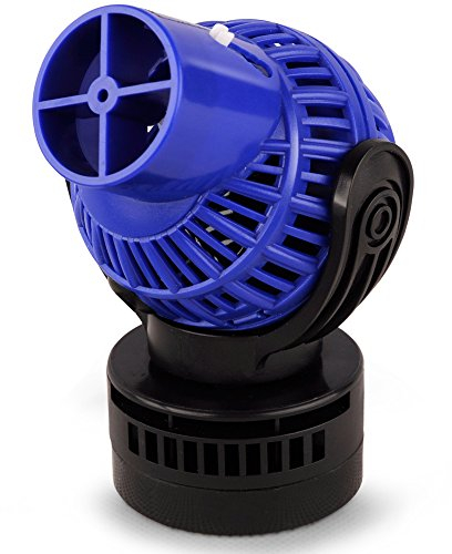 AquaOne Aquarium Strömungspumpe JVP-130 4000 L/h 6 Watt Umwälzpumpe Wave Maker Pumpe Süßwasser Meerwasser Aquariumströmungspumpe