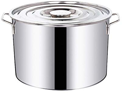 OQHAIR Olla de Acero Inoxidable, Olla para Preparar Cerveza casera, Olla para cocinar
