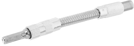 Uonlytech Estensione Flessibile per Trapano in Acciaio Connessione Facile e Diametro Codolo 6,35mm, Prolunga per Avvitatore e Trapanatura Precisa