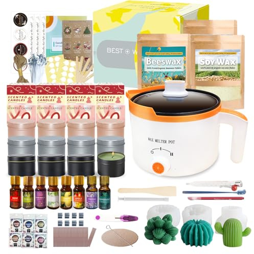 Ksedcon Kit Completo para Hacer Velas Aromáticas