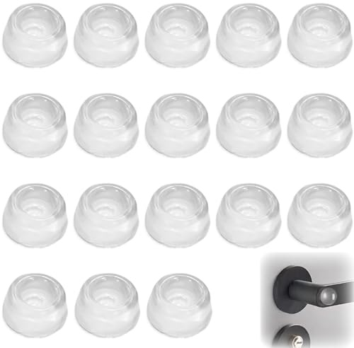 18 Stück Gummipuffer, Gummifüße Selbstklebend, Elastikpuffer, Gummi Puffer Transparent, Für Schränke, Möbel, Lautsprecher, Kunsthandwerk, Elektrogeräte