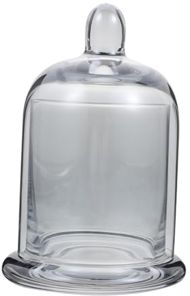 HOLIDYOYO Portavelas de Vidrio Moderno, Contenedor para Velas Multiusos, Diseño Decorativo para Ambiente Relajante y Ocasiones Obsequios
