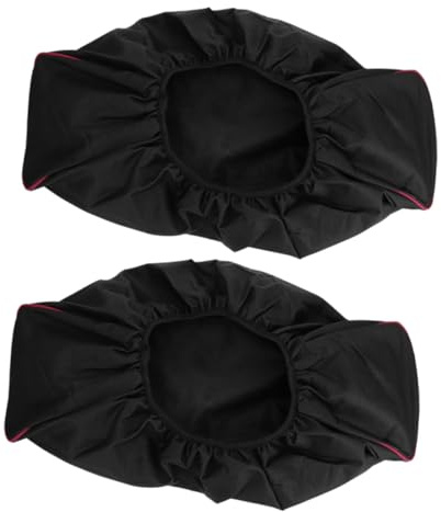 CLISPEED 2pcs Winch Protector Covers Durable Oxford Fabric with Elastic Band Breathable Outdoor Motor and Projector Protection Windproof Scratch Resistant