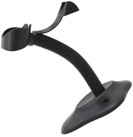 Cabilock Multifunktionaler Barcode Scanner Ständer für Handheld Lesegeräte Einstellbarer Pp Kunststoff Halter mit Rutschfestem Sockel Abnehmbar und Fixierbar Geeignet für Supermarktbedarf