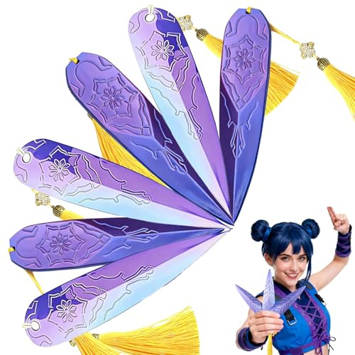 Accesorios de Anime Juguetes, Armas dagas Armas de Cosplay, Accesorios de Cosplay y joyería fantástica, Accesorios para Disfraces de Cosplay Armas para Halloween Carnaval Disfraces (6)