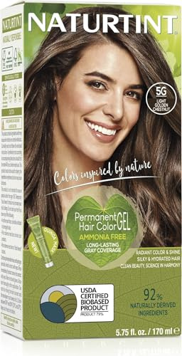 Naturtint Haarfarbe, Helles Goldkastanienbraun, 170 ml