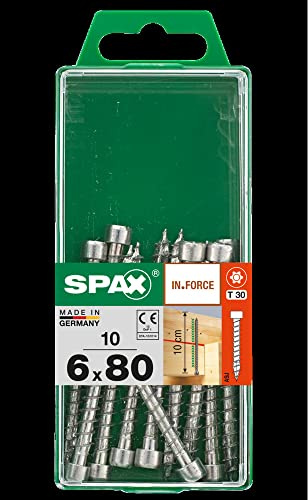 Spax Befestigungen Spax In.Force Wirox 6x80 M 10 ST 4211750600802