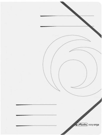 Herlitz Eckspannmappen easy orga weiß