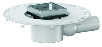 DALLMER Bodenablauf TistoStone Plan VN 10, DN 50, 100 x 100 mm