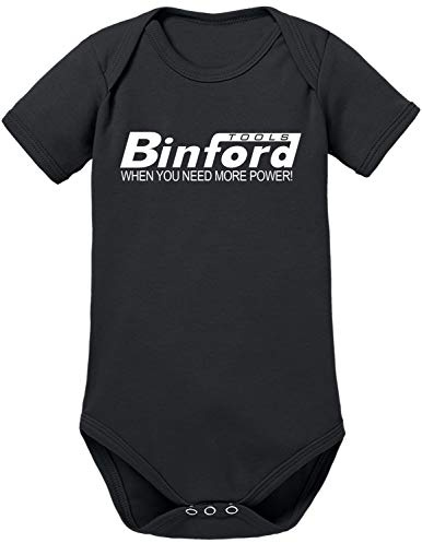 TShirt-People Binford Tools Baby Body 56 Schwarz