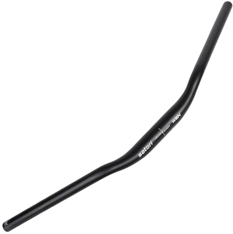 SATORI WIEN Trekking Touring Commuting Bike Bicycle Aluminum Alloy Swept Back Flat Handlebar 31.8x680mm - Rise 20mm - Sweep 35 Degree