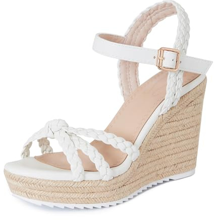 mikarka Womens Wedge Sandals Comfortable: Dressy Platform Espadrille Wedges