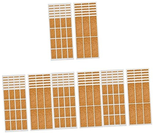 Ciieeo 4 Sets Multifunktions-flaschenetiketten Selbstklebende Korkaufkleber für Behälter Vorratskammer Lagerung Im Büro Starke Haftung für Einfache Verwendung Blätter X 4