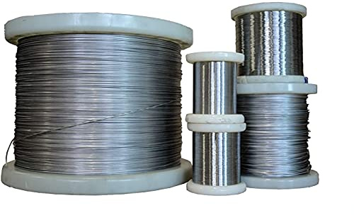 NiCr 80/20 - Alambre de resistencia de níquel (5 m, nicromo, 2,5 mm, Cronix 80, N06003)