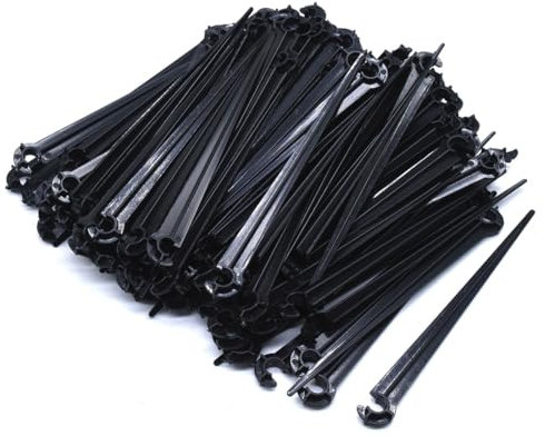 EYVRPAU 50 pièces Support de Tuyau, Fixation au Sol, Forme C, Tiges Solides, pour Irrigation de Vigne, Tuyau d'Arrosage de Jardin, Goutteur, Micro d'égouttement