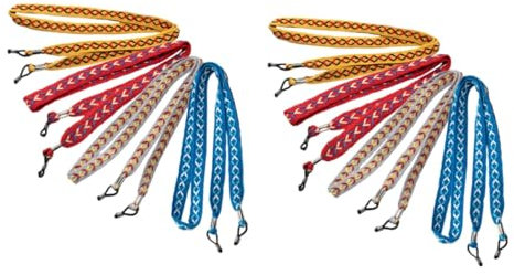 SAFIGLE 8 Stk Brillenband Schlüsselband Brillenhalter Brillenhalsband Sonnenbrillenschnüre brillen brillenbänder Sonnenbrillen-Lanyard Sonnenbrillen-Umhängeband für Männer Stoff