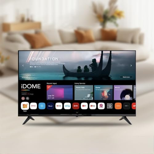 Smart Web OS TV 32, WiFi, Freeview HD Ready, sin marco, 2 HDMI, USB, 220V