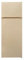 AKAI AKFR256NVT - Frigorifero doppia porta, 212 litri, statico, colore Crema Marmorizzato, Classe energetica E