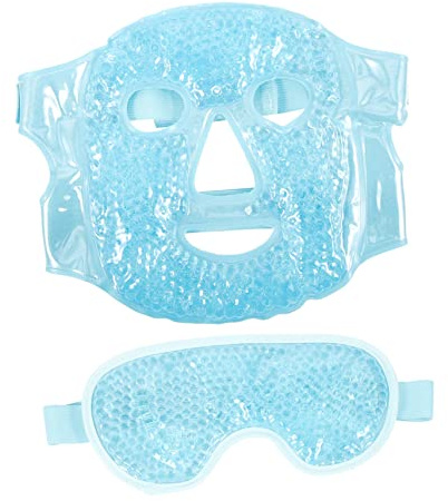 Happyyami Wiederverwendbare Gel Gesichtsmaske Pvc Kalt Warm Therapie Entspannung Für Müde Augen Frauen Mit Kühl Augenmaske Gegen Schwellungen Und Augenringe