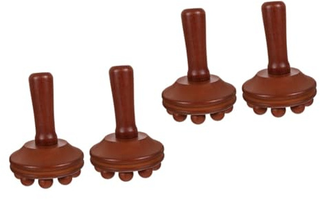 PACKOVE 4stücke -massagebürste Für Körpermassage Tragbarer Handmassager Für Effektive Tiefengewebemassage Für Nacken Schultern Beine Und Rücken