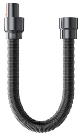 Replacement Detachable Hose Compatible with V9 Cordless Vacuum Cleaner, Up to 3.3 Feet Long, Dark Gray, Suitable for Cleaning Corners, Shelves, Cars