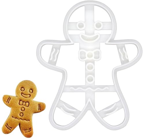 OIXYAZ Molde galletas navidad,Cortador de galletas hombre de jengibre/niño, para hornear pan de jengibre y galletas