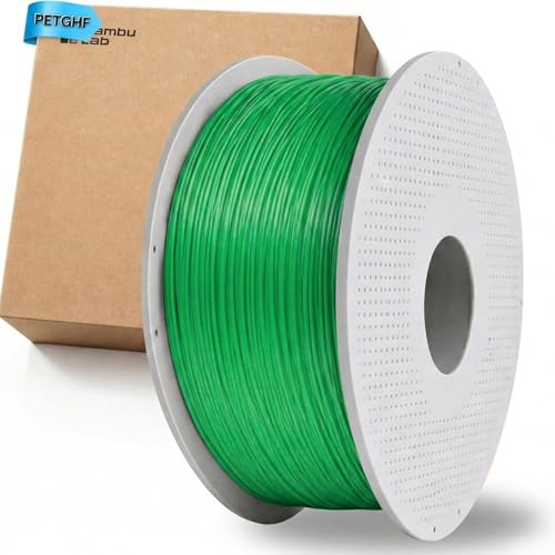 ULROAD PETG HF originale con chip RFID per Bambu Lab con bobina vuota per Bambulab AMS P1S P2S P1P X1C H2D H2C H2S, rotolo di accessori PET-G High Flow per stampante 3D (verde (33500)