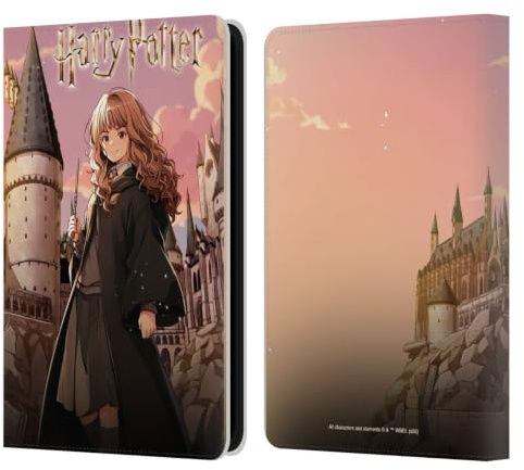 Head Case Designs Offizielle Harry Potter Hermione Granger Anime Feier Leder-Wallet-Hülle Kompatibel mit Amazon Kindle 11th Gen 6in 2022