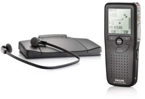 Philips LFH 9399 Digitales Diktier- und Transkriptions-Set mit Workflow Software