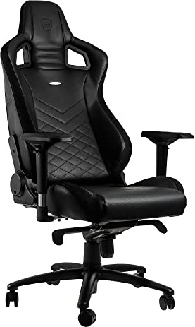 noblechairs EPIC Gaming Stuhl - Bürostuhl - Schreibtischstuhl - PU-Kunstleder - Schwarz