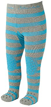 Sterntaler Collants pour Bébés, ERIK L'âne, SEMELLE ABS, Âge: 5-6 mois, Taille: 74, Gris/ Turquoise Collants Bébé Garçon Gris (Silber Mélange 542) Taille unique (Taille fabricant: 74) lot de