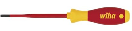 Wiha Schraubendreher SoftFinish electric slimFix TORX Tamper Resistant (mit Bohrung) (41145) T27H x 125 mm