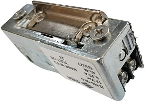 Incontro elettrico CISA art. 15160000 per serrature da infilare ambidestro frontale intercambiabile tensione 12 V ca CE con antiripetitore interno.