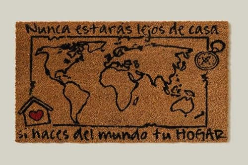 FELPUDO COCO NATURAL RECTO 40X70