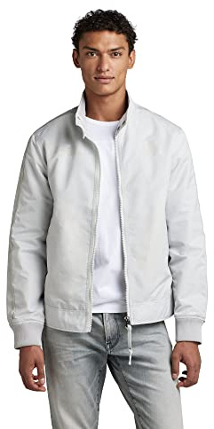 G-Star Homme Veste Harrington, Gris (oyster mushroom D22896-C143-D607), S
